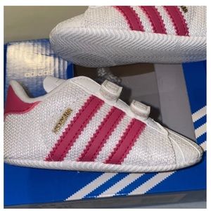 New baby girl Adidas shoes